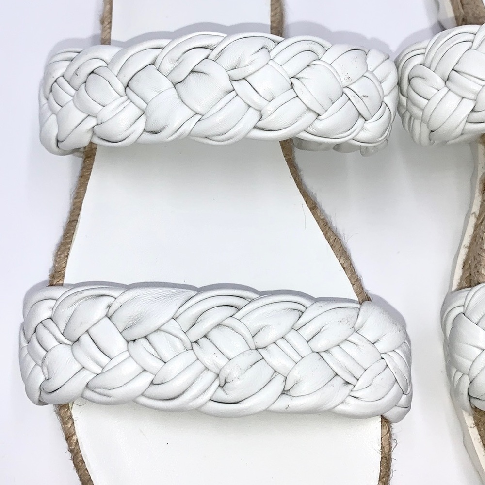 Marc Fisher Jaime / Jaimee White Leather Espadril… - image 8